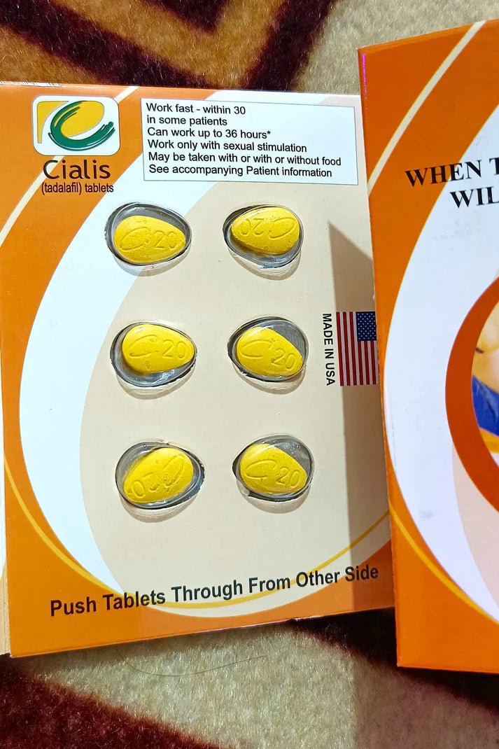 Cialis 20 MG 6 Tablet